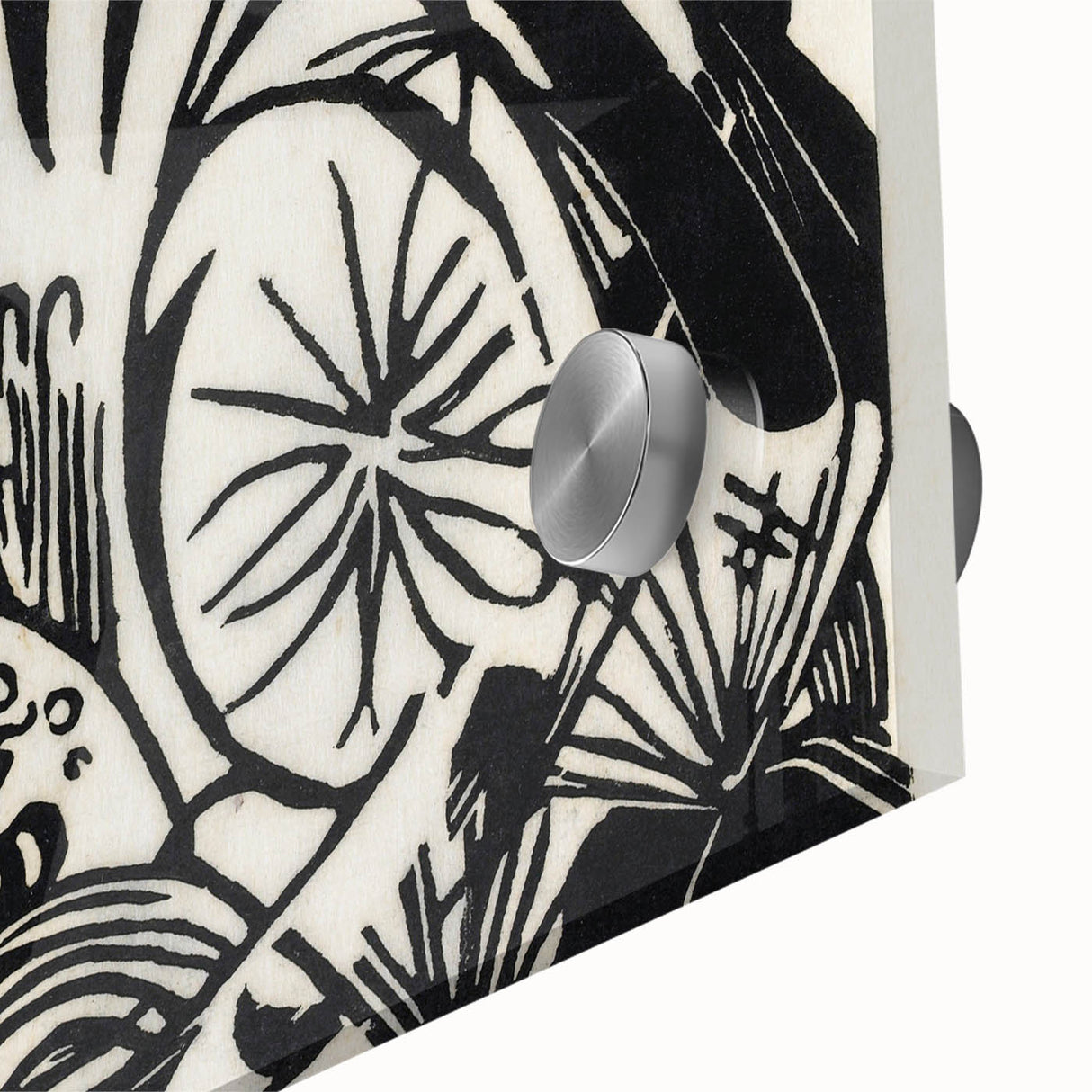 Expressionist Print - Tiger by Franz Marc | Black and White Wall Art