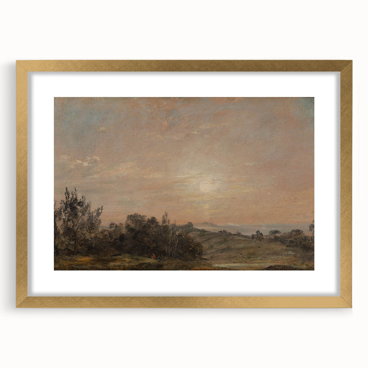 Romanticism Art: Hampstead Heath by John Constable - Scenic Canvas