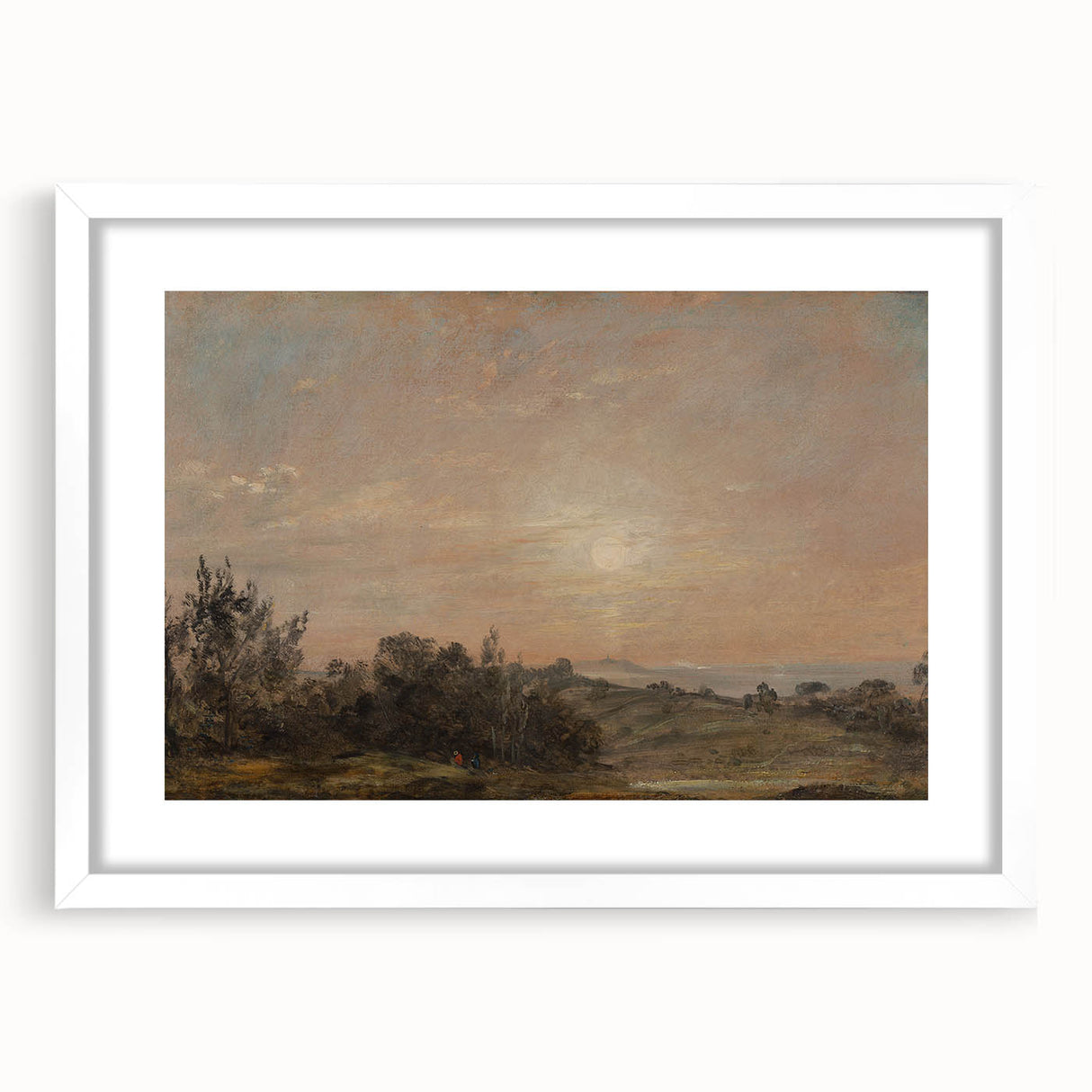 Romanticism Art: Hampstead Heath by John Constable - Scenic Canvas