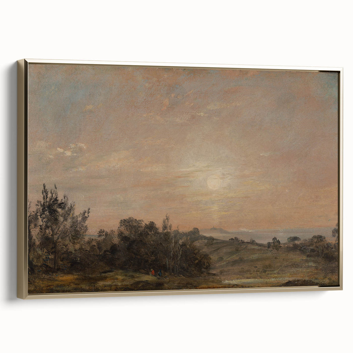 Romanticism Art: Hampstead Heath by John Constable - Scenic Canvas
