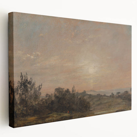 Romanticism Art: Hampstead Heath by John Constable - Scenic Canvas