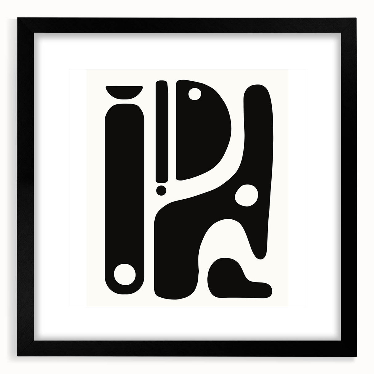 Minimalist Geometric Abstract Bedroom Wall Art – Framed & Canvas