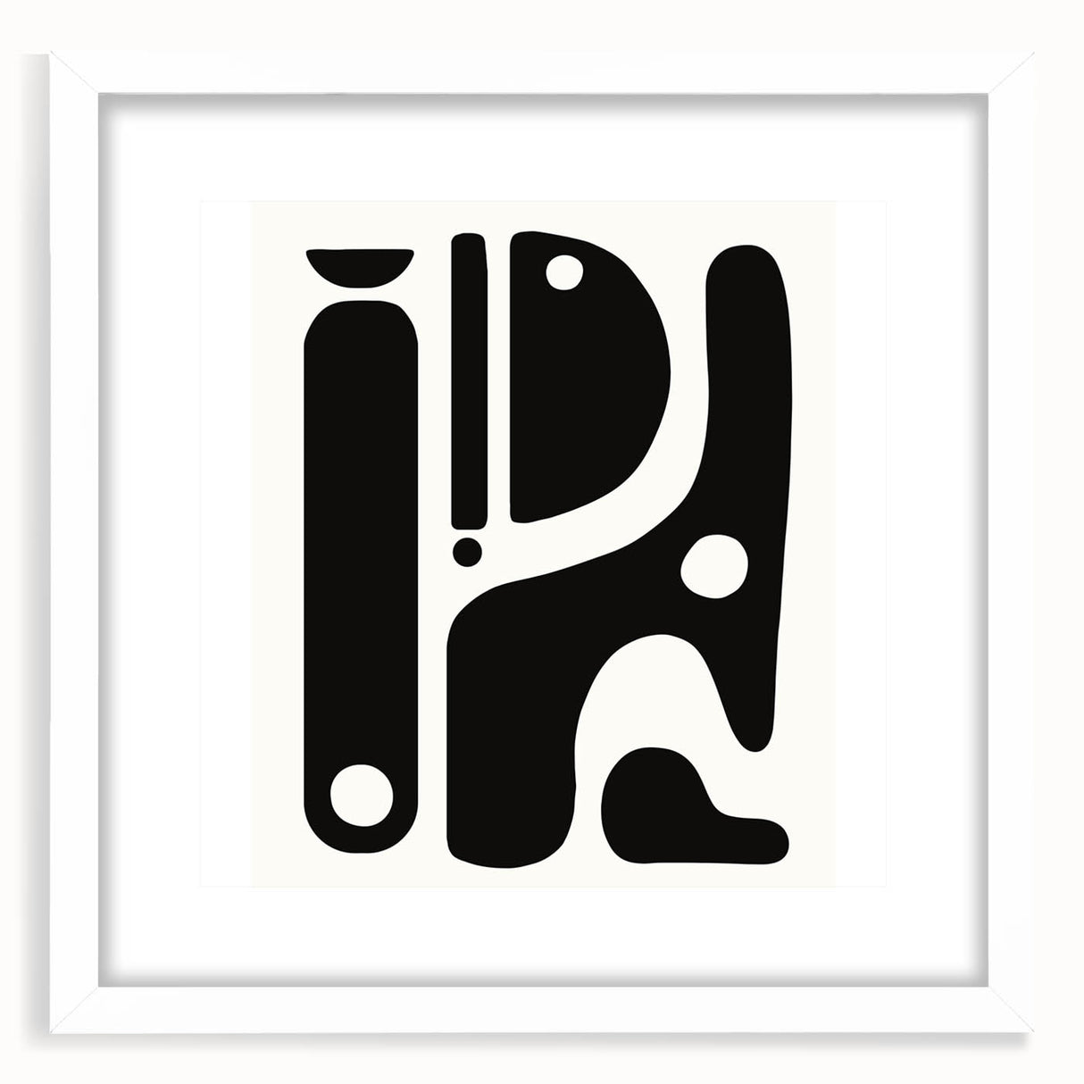 Minimalist Geometric Abstract Bedroom Wall Art – Framed & Canvas