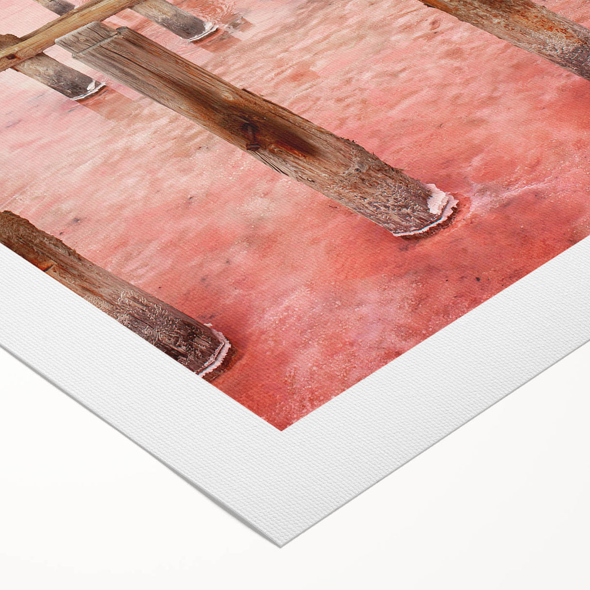 Art deco poster featuring a vibrant scene of Yucatán on rolled canvas, suitable for dining room wall art.