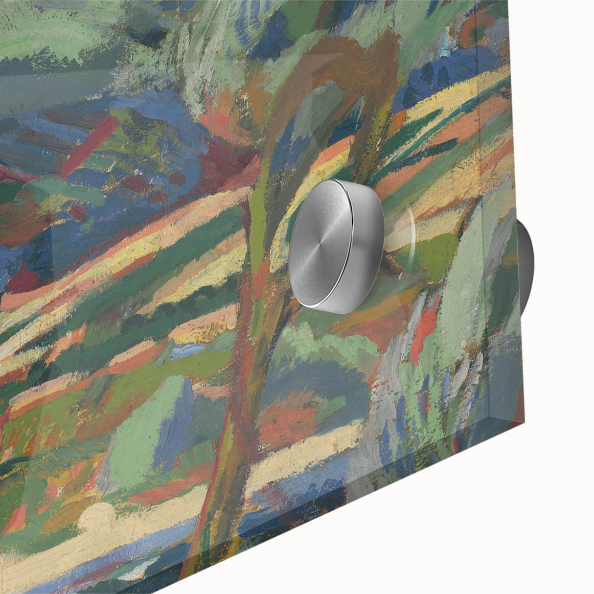 Expressionist Landscape - To the Field by Arnold Weisz-Kubínčan | Wall Art