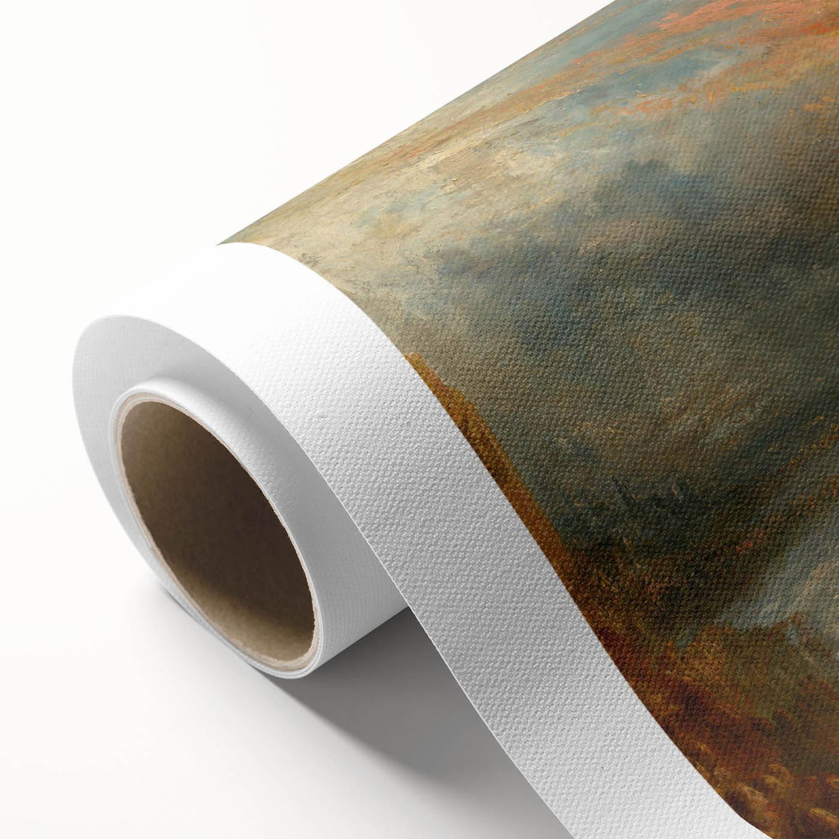 Romanticism Art: Burning of Parliament by Turner - Dramatic Canvas