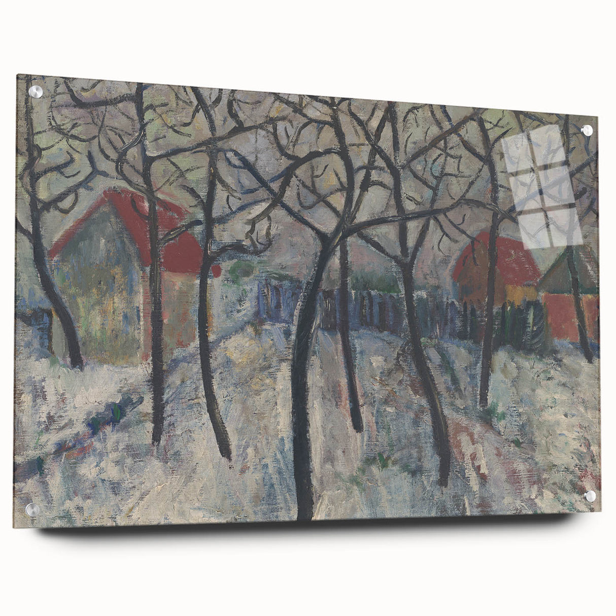 Expressionist Landscape - Trees in a Garden by Cyprián Majerník | Wall Art