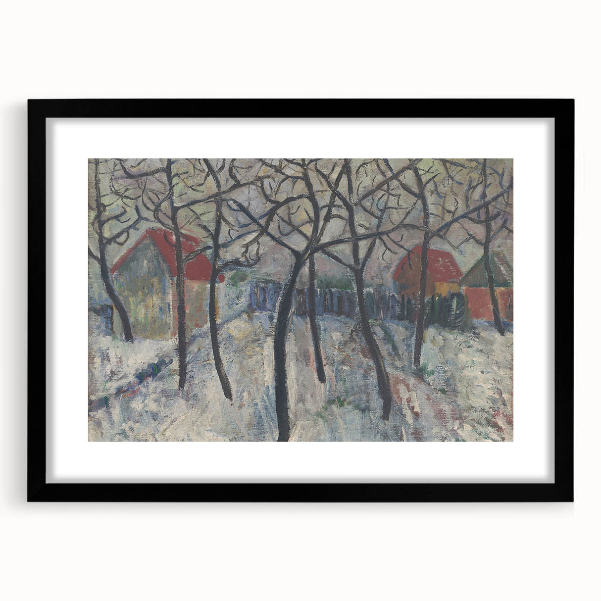 Expressionist Landscape - Trees in a Garden by Cyprián Majerník | Wall Art