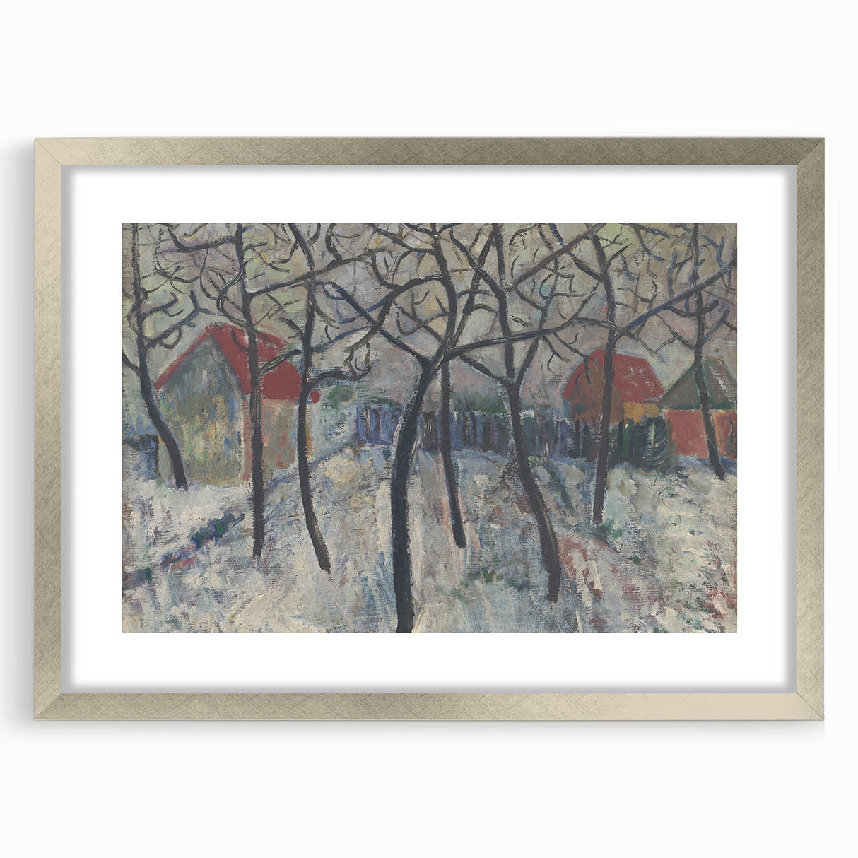 Expressionist Landscape - Trees in a Garden by Cyprián Majerník | Wall Art