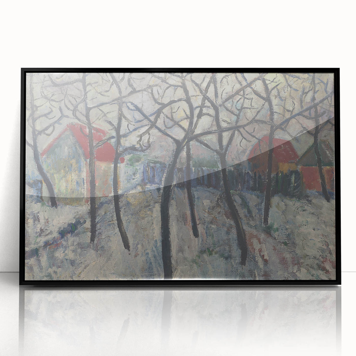 Expressionist Landscape - Trees in a Garden by Cyprián Majerník | Wall Art