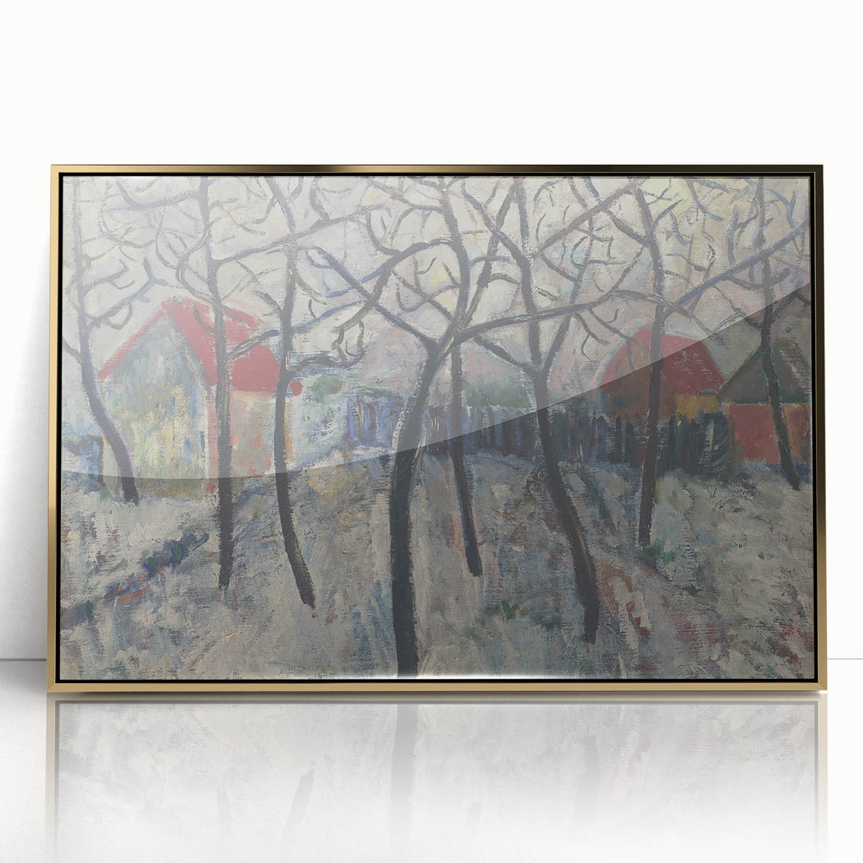 Expressionist Landscape - Trees in a Garden by Cyprián Majerník | Wall Art