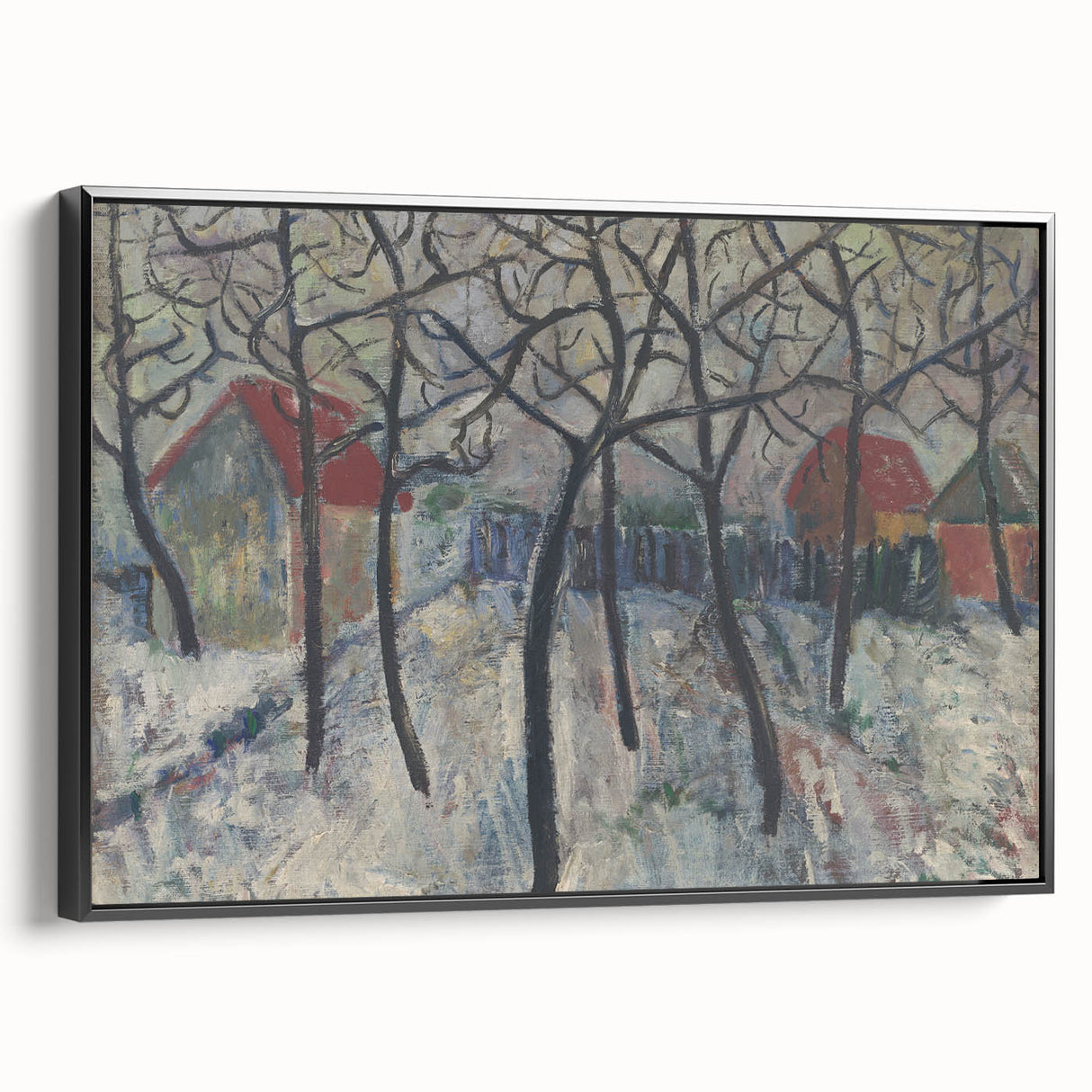 Expressionist Landscape - Trees in a Garden by Cyprián Majerník | Wall Art