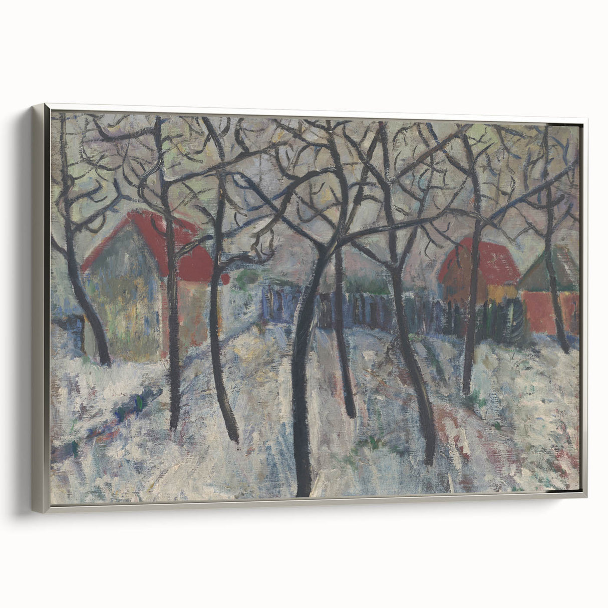 Expressionist Landscape - Trees in a Garden by Cyprián Majerník | Wall Art
