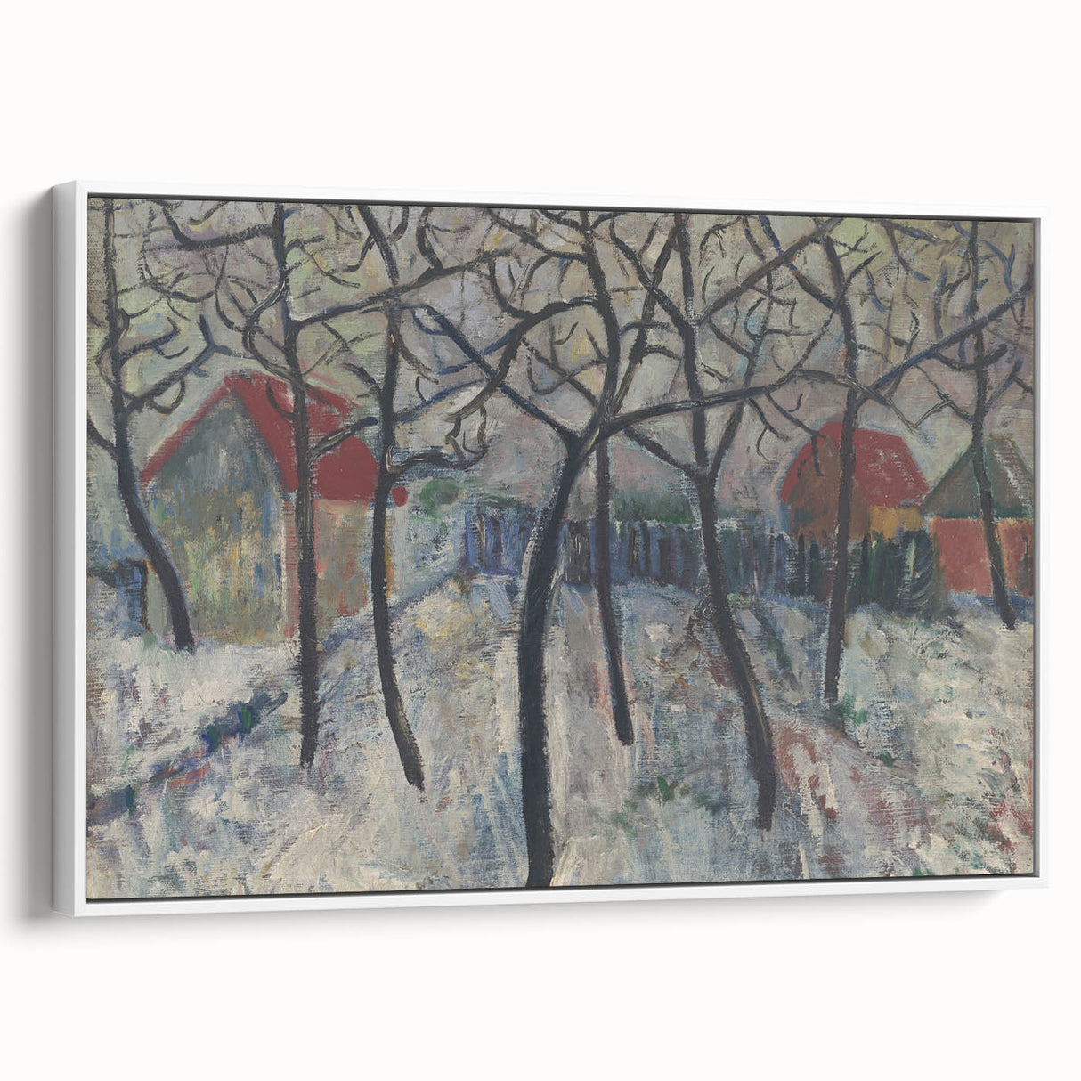 Expressionist Landscape - Trees in a Garden by Cyprián Majerník | Wall Art