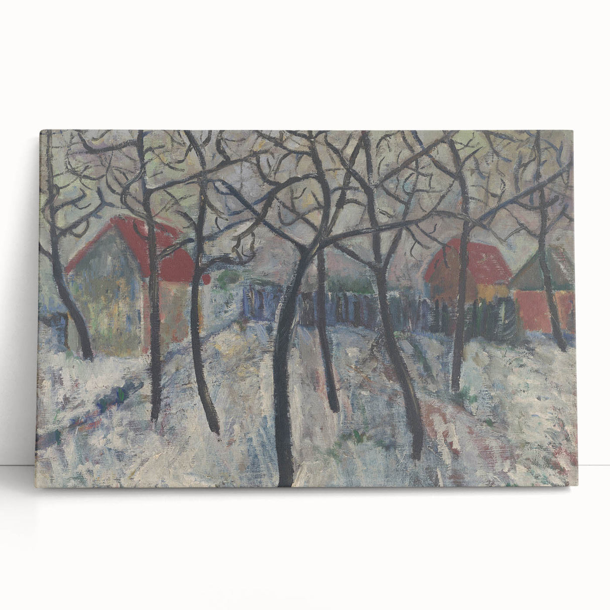 Expressionist Landscape - Trees in a Garden by Cyprián Majerník | Wall Art