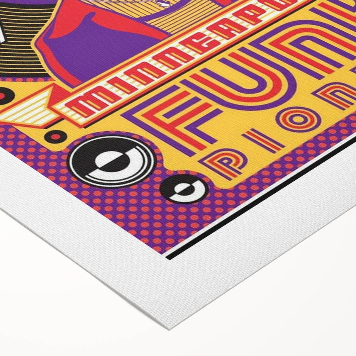 Prince 1977 Minneapolis Funk Pioneer Retro Poster