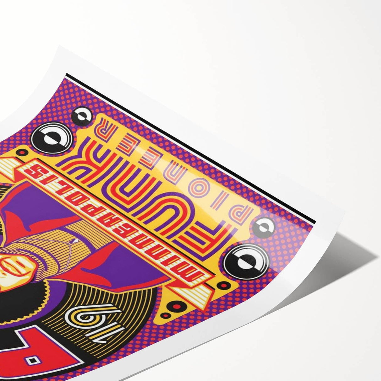 Prince 1977 Minneapolis Funk Pioneer Retro Poster