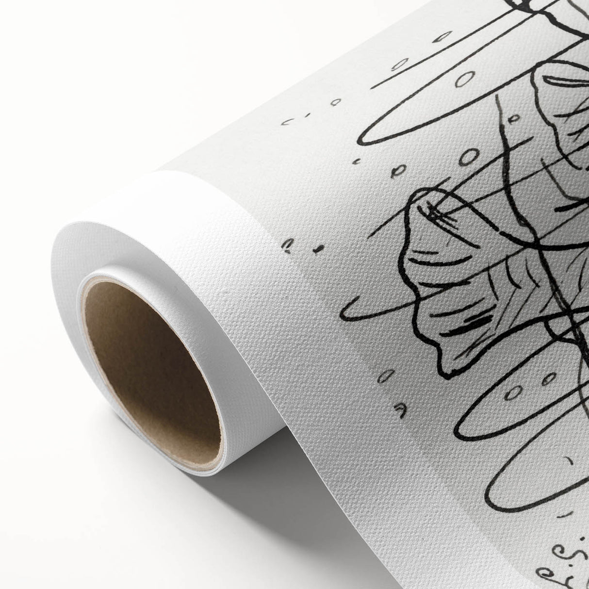 Expressionist Art: Two Fish in Water - Abstract Expressionism Print