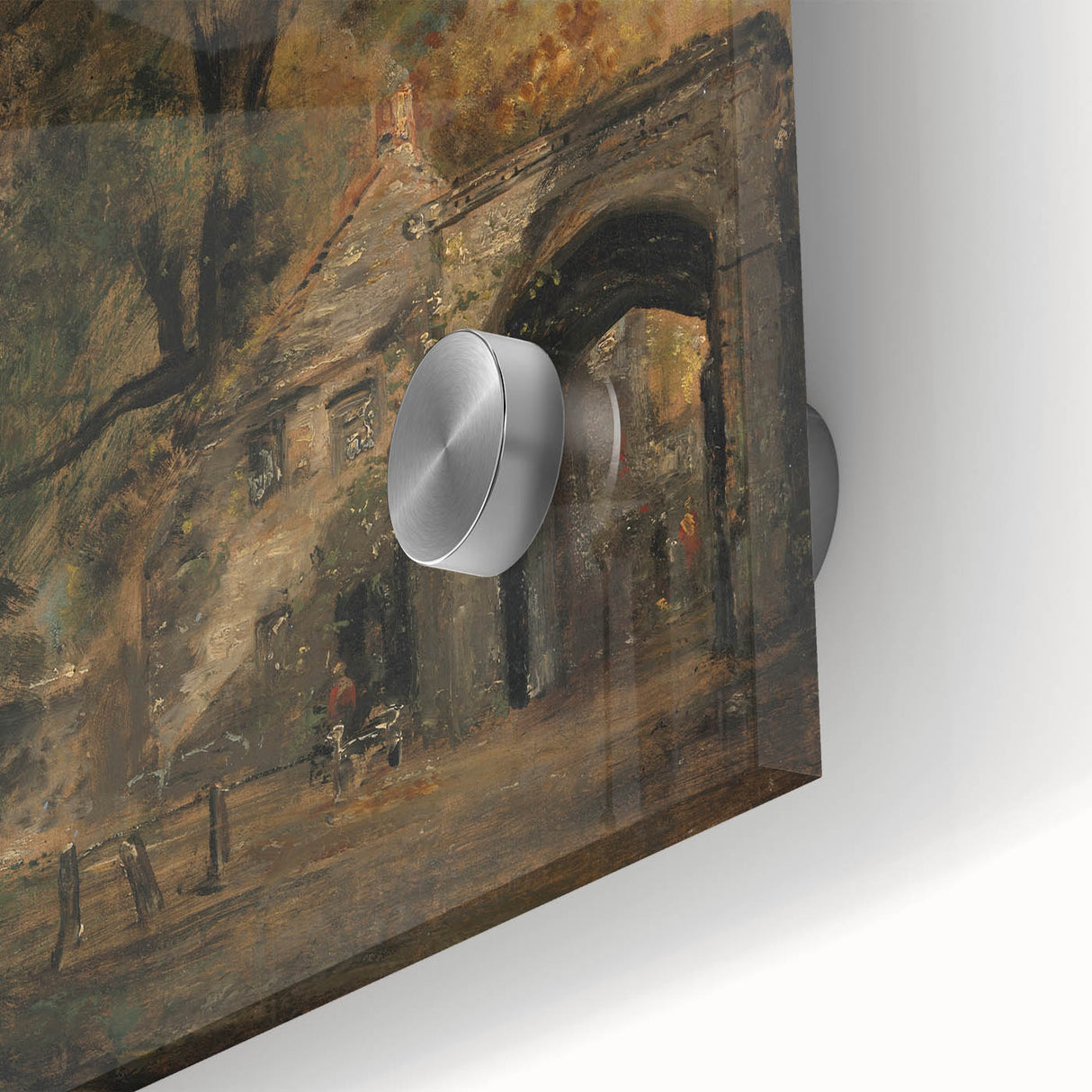 Romanticism Art: Harnham Gate by John Constable - Scenic Canvas