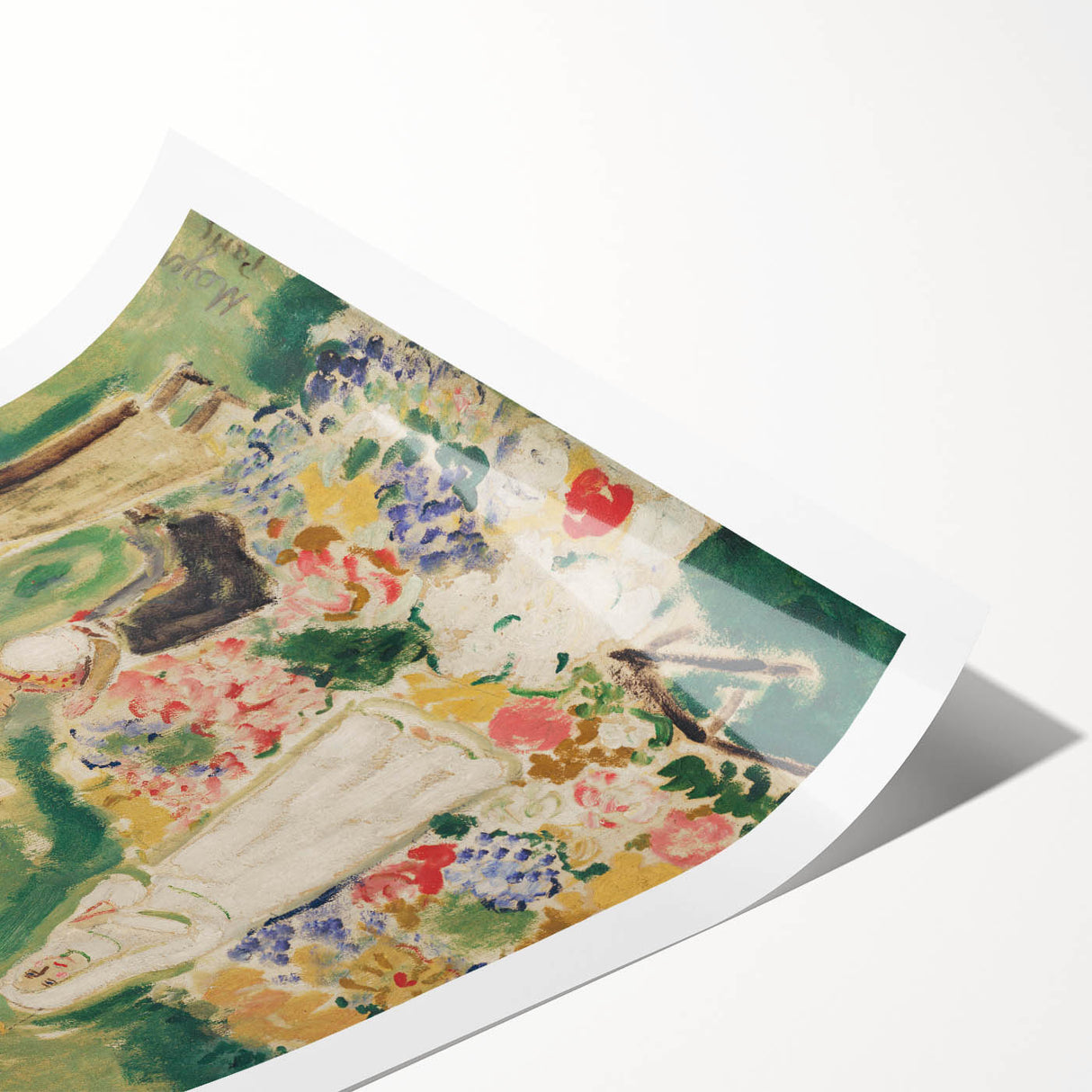 Expressionism Wall Art: Two Madonnas - Vibrant Expressionism Painting