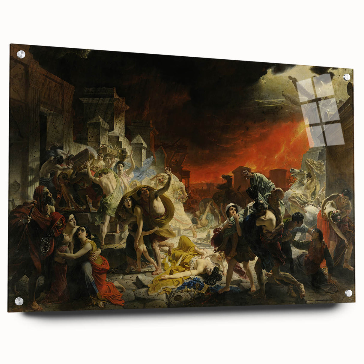 Romanticism Art: Last Day of Pompeii by Briullov - Dramatic Masterpiece