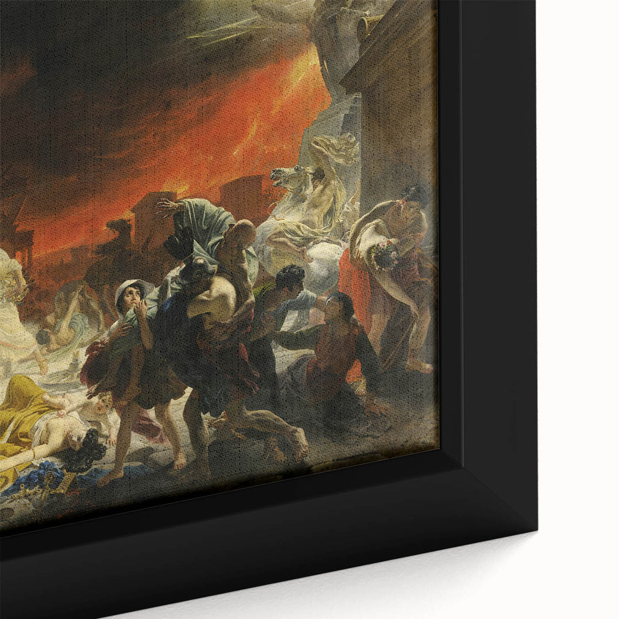 Romanticism Art: Last Day of Pompeii by Briullov - Dramatic Masterpiece