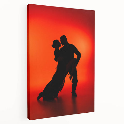 Tango of Shadows – Emotive Photography with Passionate Energy