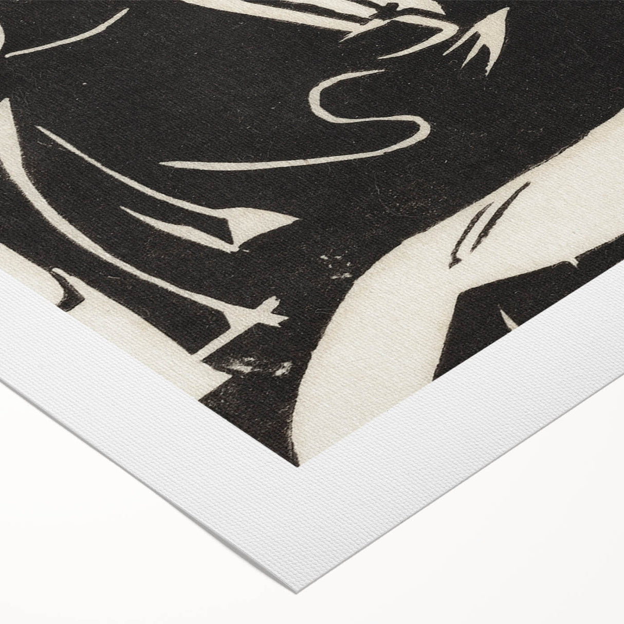 Expressionist Art: Two Mythical Animals - Abstract Expressionism Print