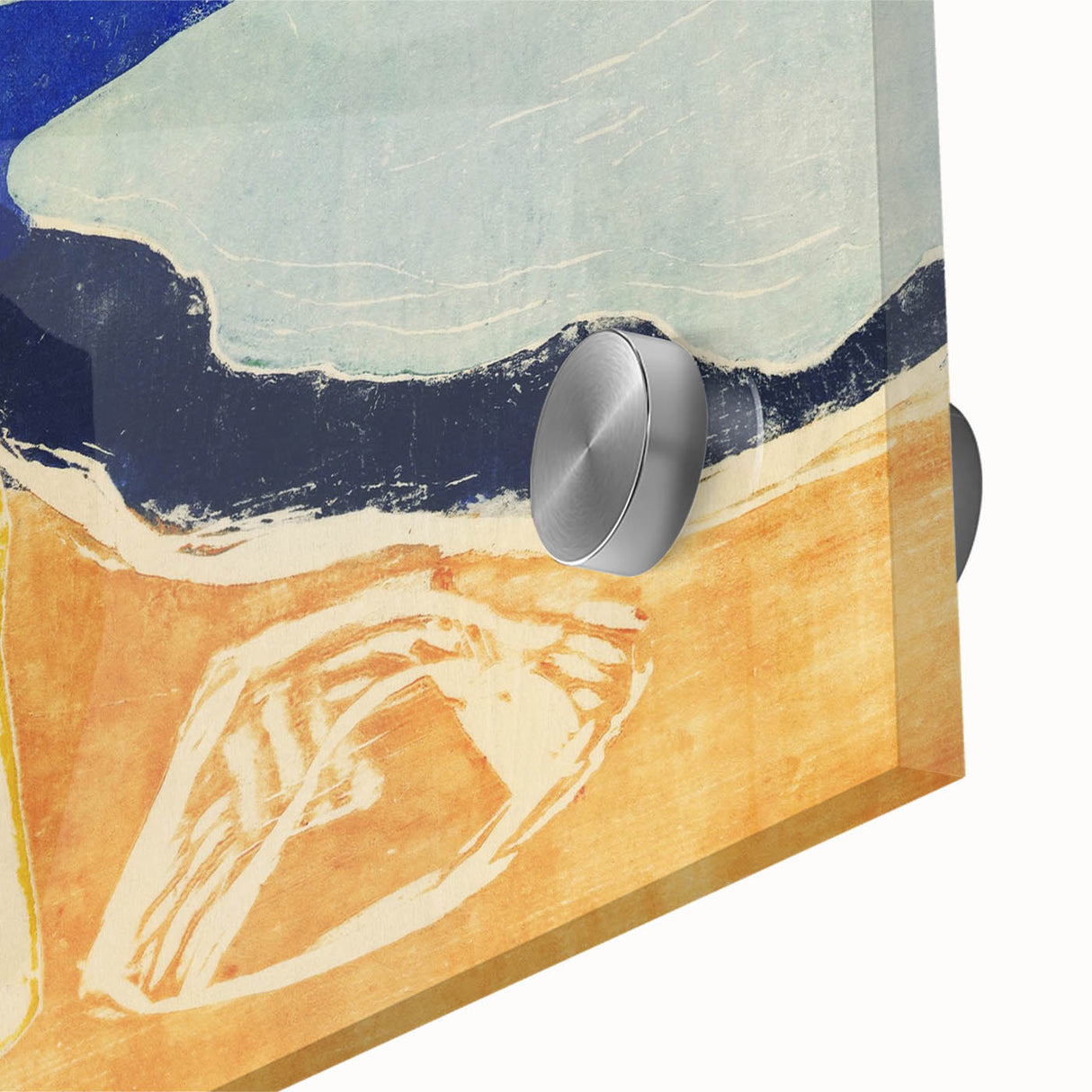 Expressionist Art: Two Women on the Shore - Abstract Expressionism Print