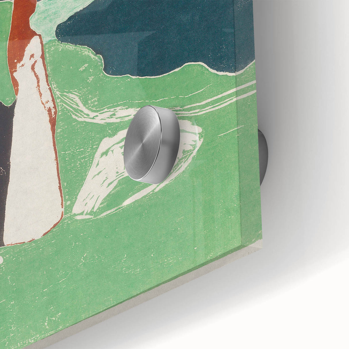 Expressionist Art: Two Women on the Shore - Edvard Munch Painting Print