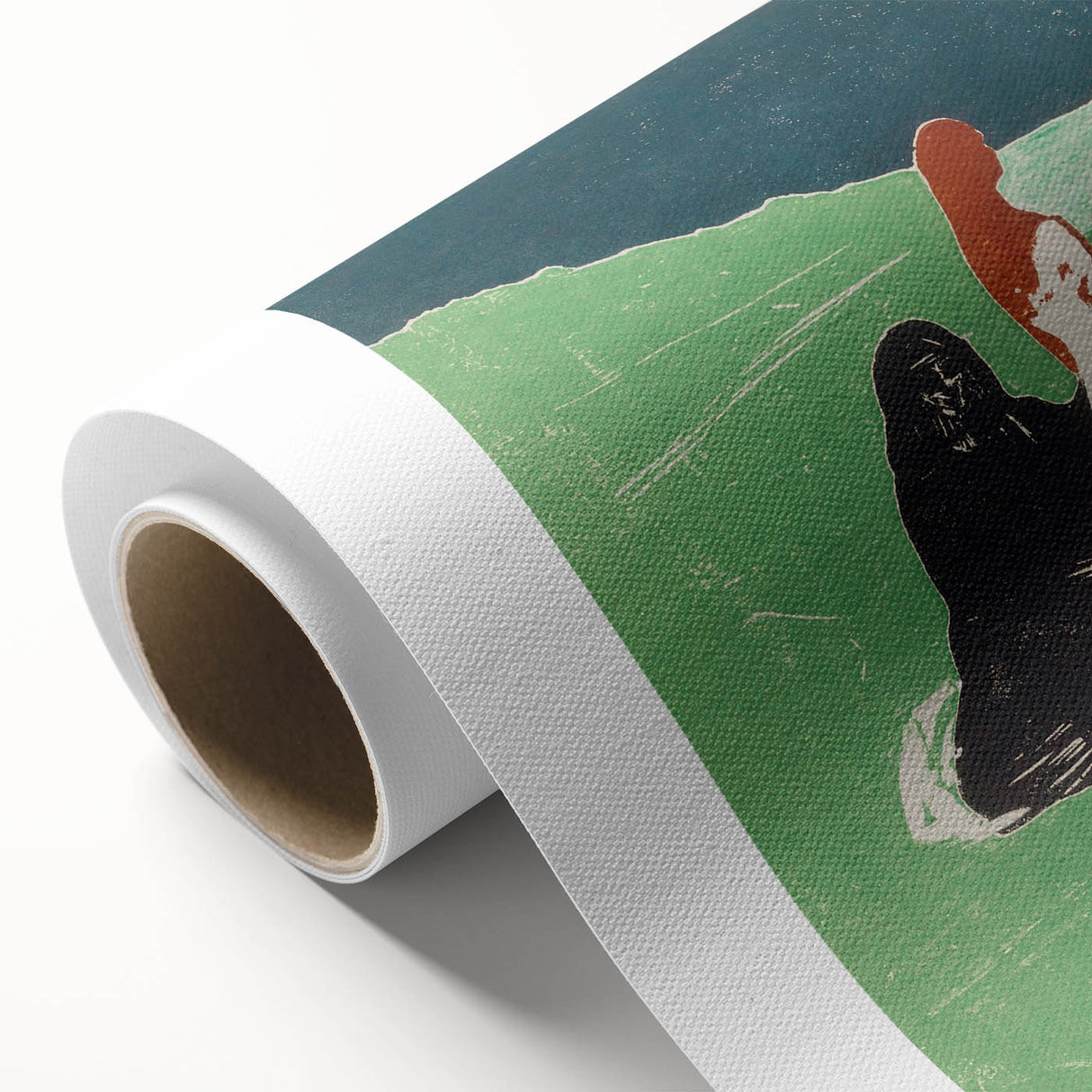 Expressionist Art: Two Women on the Shore - Edvard Munch Painting Print