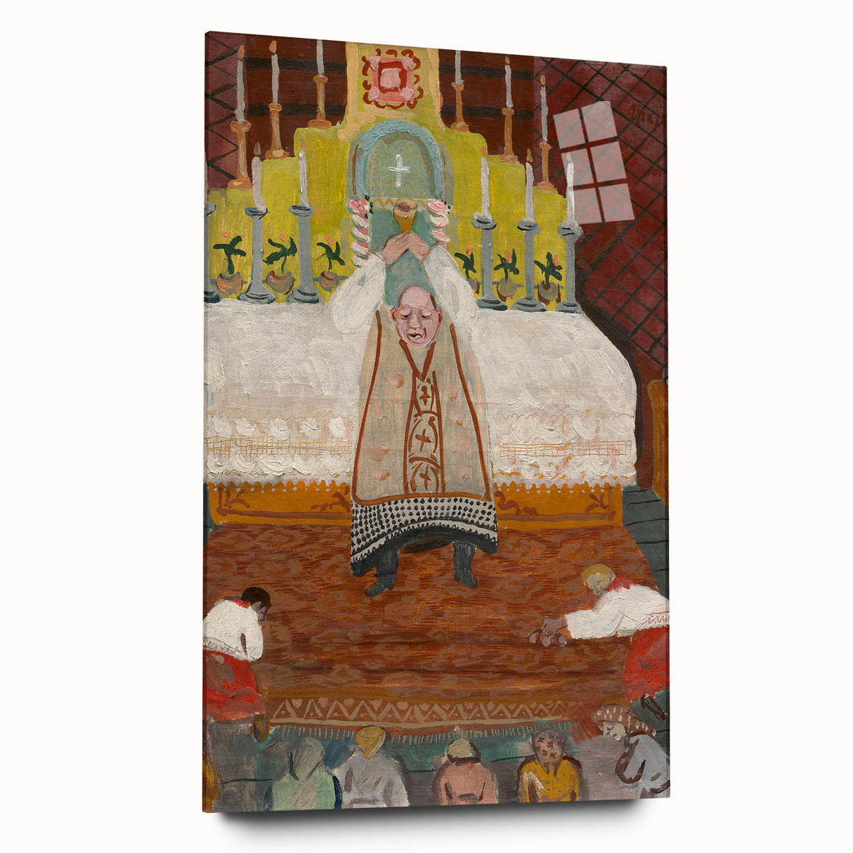 Expressionist Art: Upheaval - Vibrant Abstract Expressionism Print