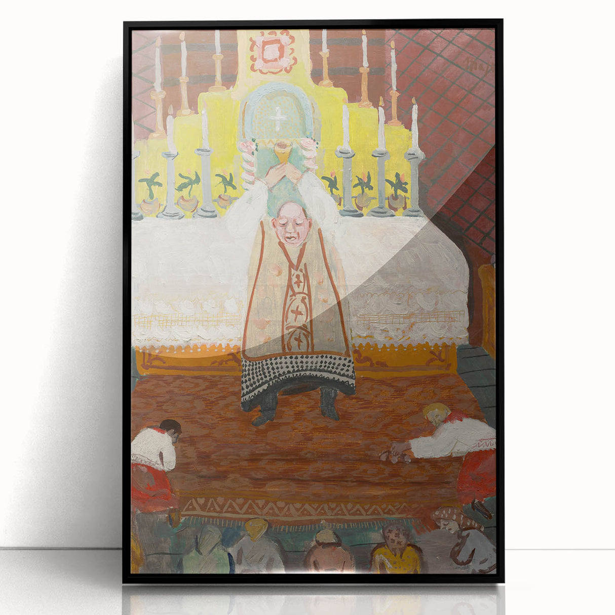 Expressionist Art: Upheaval - Vibrant Abstract Expressionism Print