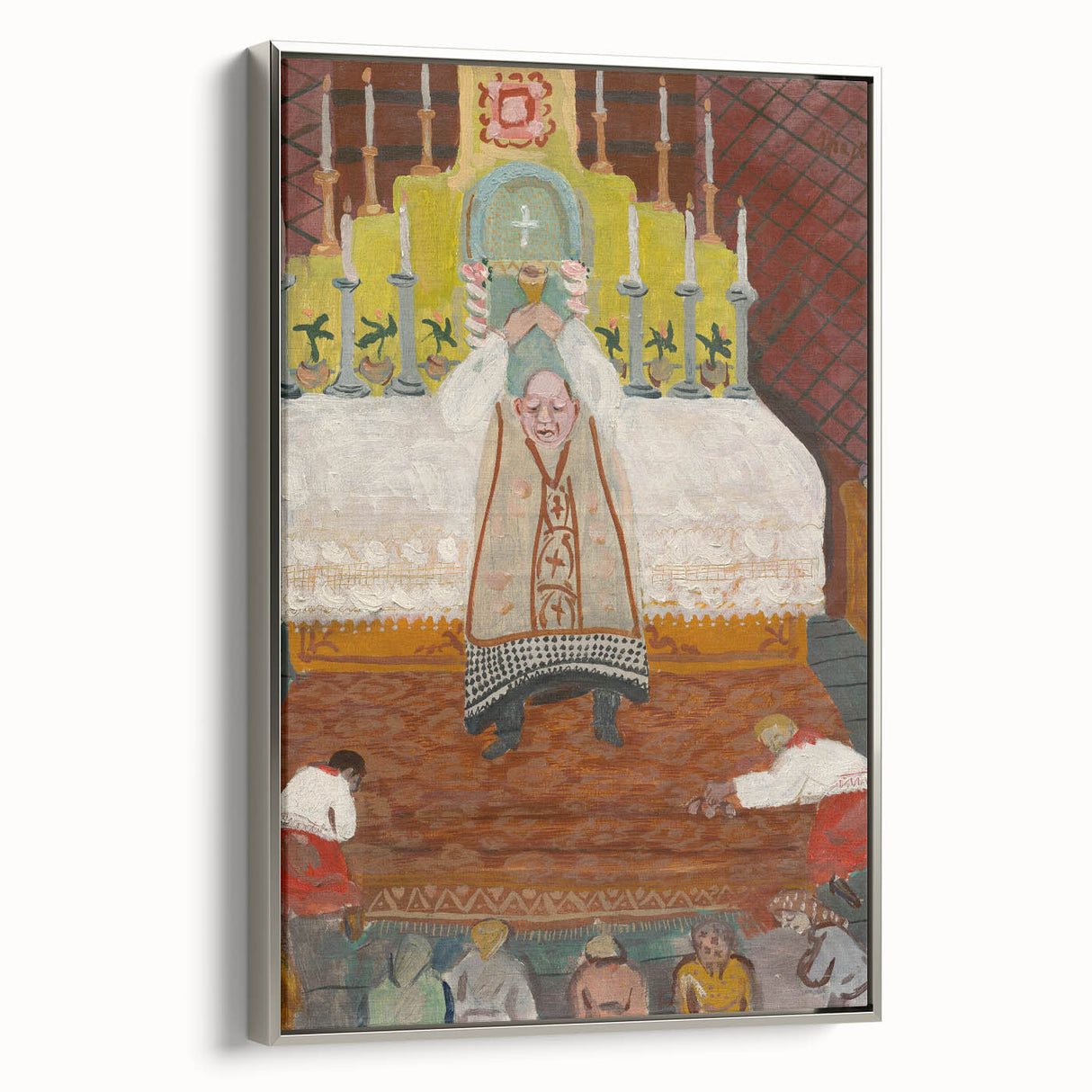 Expressionist Art: Upheaval - Vibrant Abstract Expressionism Print