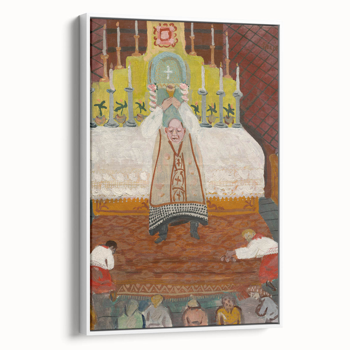 Expressionist Art: Upheaval - Vibrant Abstract Expressionism Print