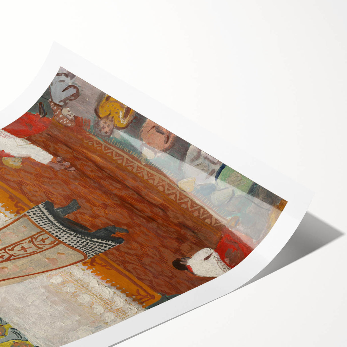 Expressionist Art: Upheaval - Vibrant Abstract Expressionism Print