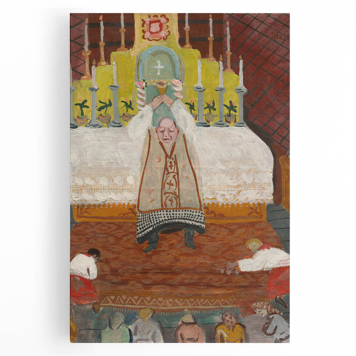 Expressionist Art: Upheaval - Vibrant Abstract Expressionism Print