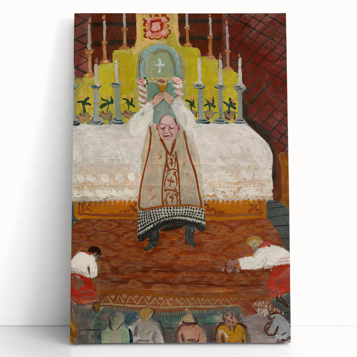 Expressionist Art: Upheaval - Vibrant Abstract Expressionism Print