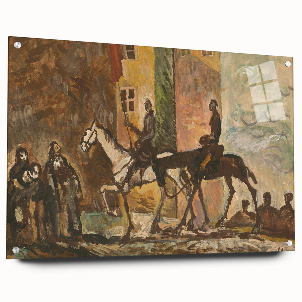 Expressionist Art: Victorious Return - Abstract Expressionism Print