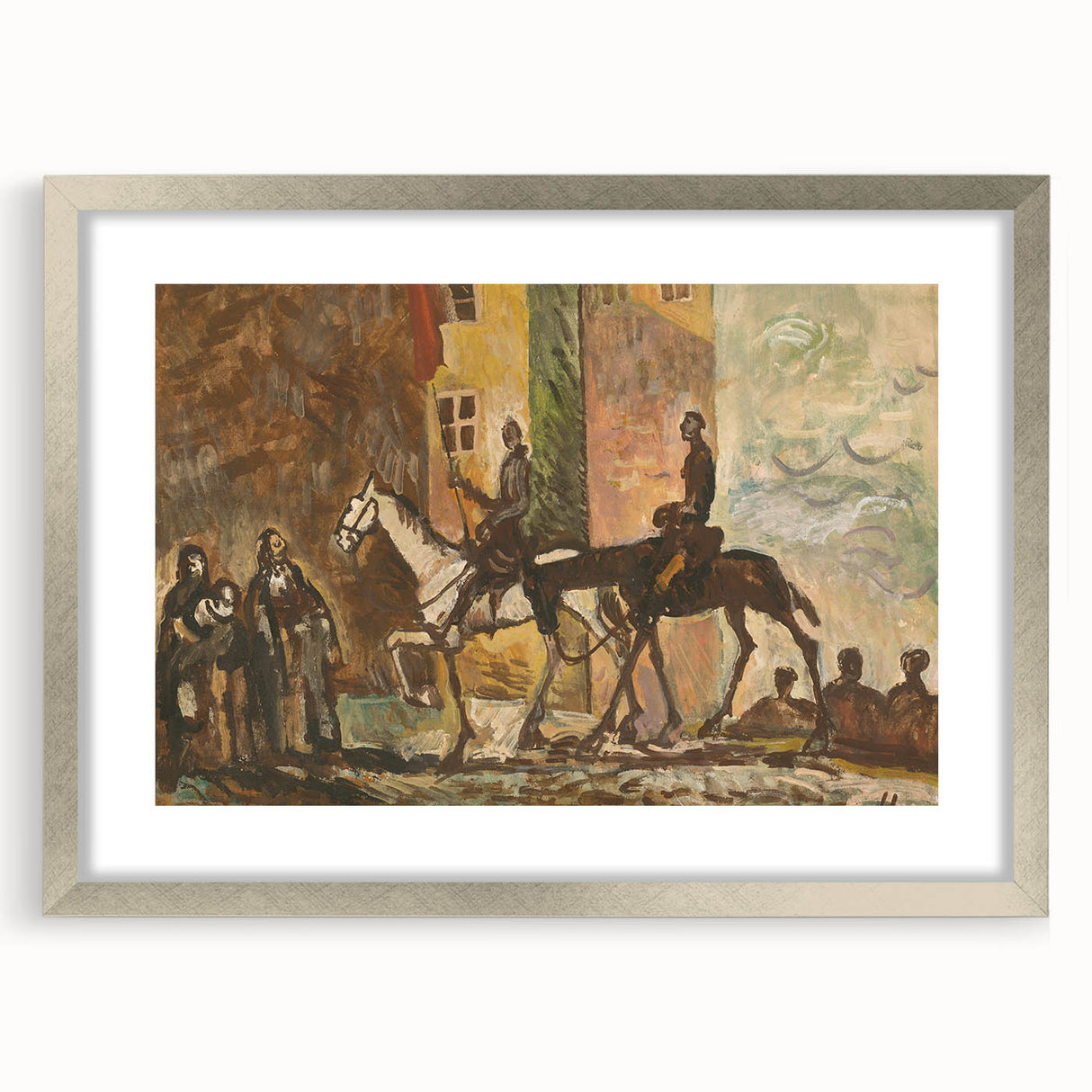 Expressionist Art: Victorious Return - Abstract Expressionism Print