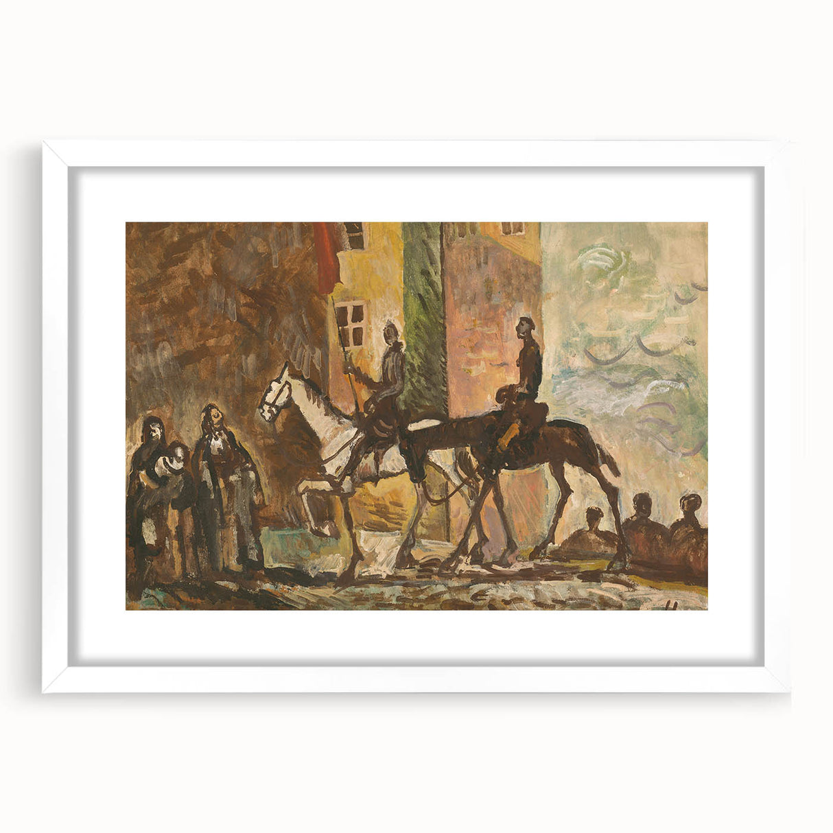 Expressionist Art: Victorious Return - Abstract Expressionism Print