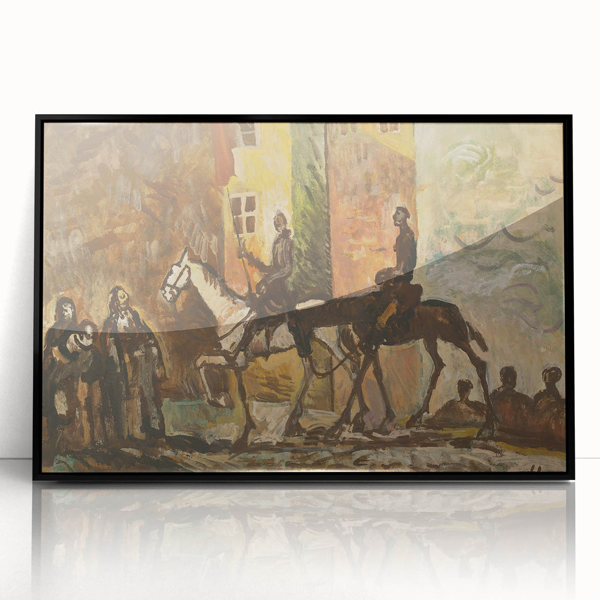 Expressionist Art: Victorious Return - Abstract Expressionism Print