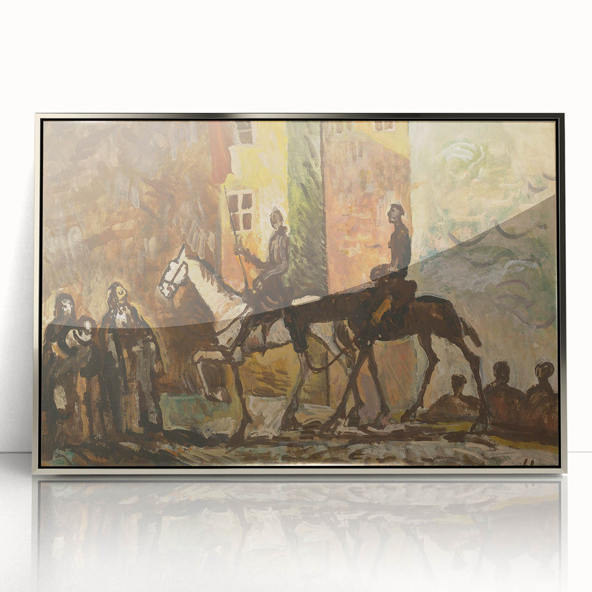 Expressionist Art: Victorious Return - Abstract Expressionism Print