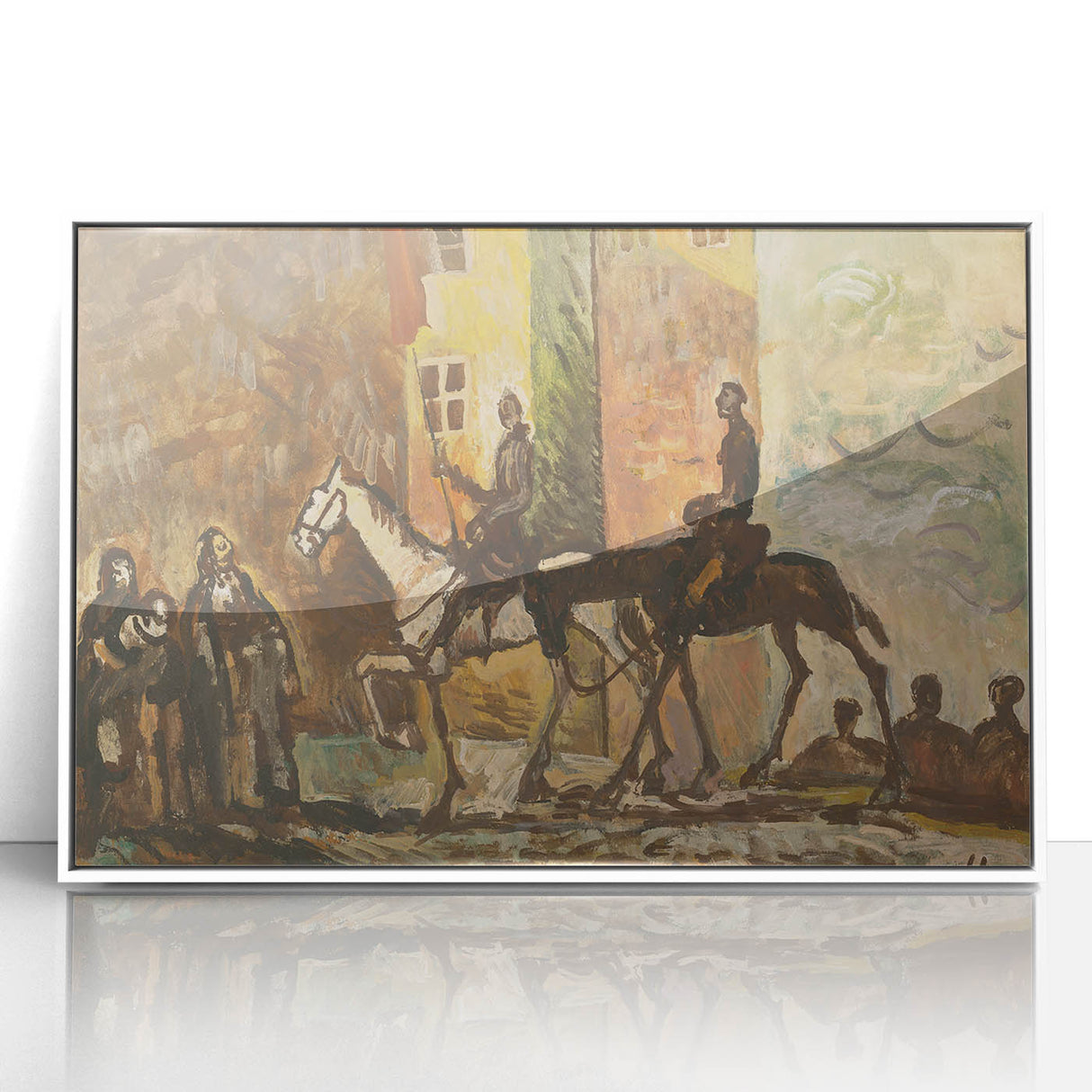 Expressionist Art: Victorious Return - Abstract Expressionism Print