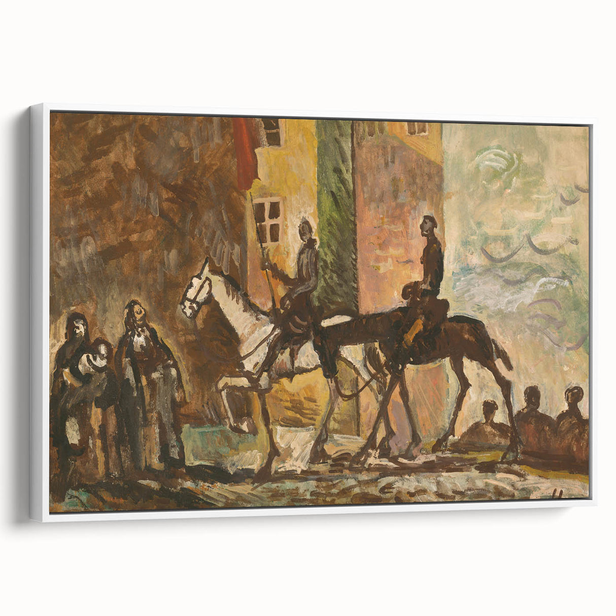 Expressionist Art: Victorious Return - Abstract Expressionism Print