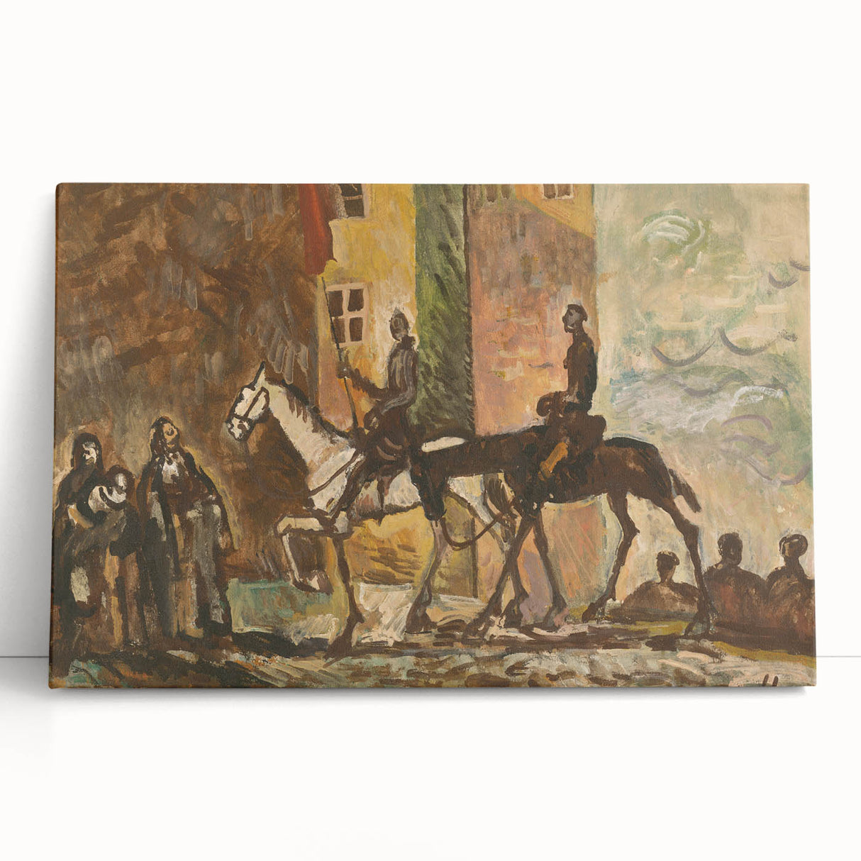 Expressionist Art: Victorious Return - Abstract Expressionism Print