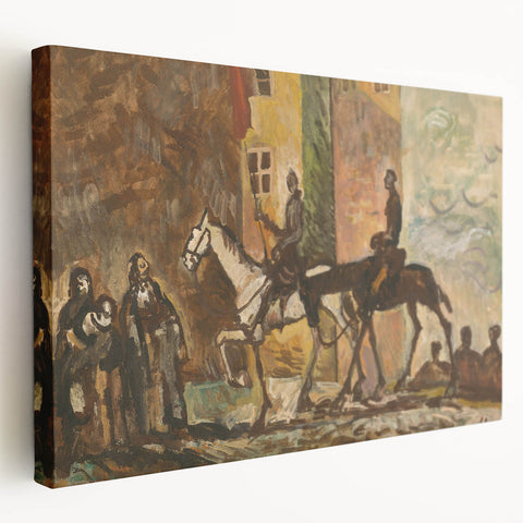 Expressionist Art: Victorious Return - Abstract Expressionism Print