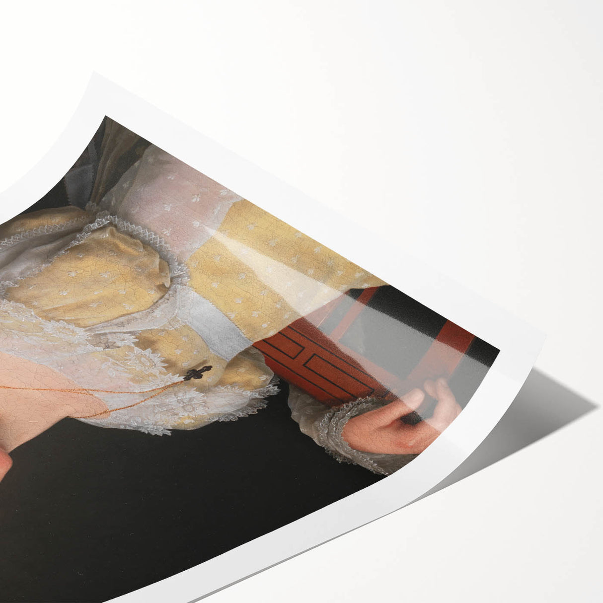 Romanticism Art: Portrait of Emilie Massmann by Eckersberg - Canvas Print