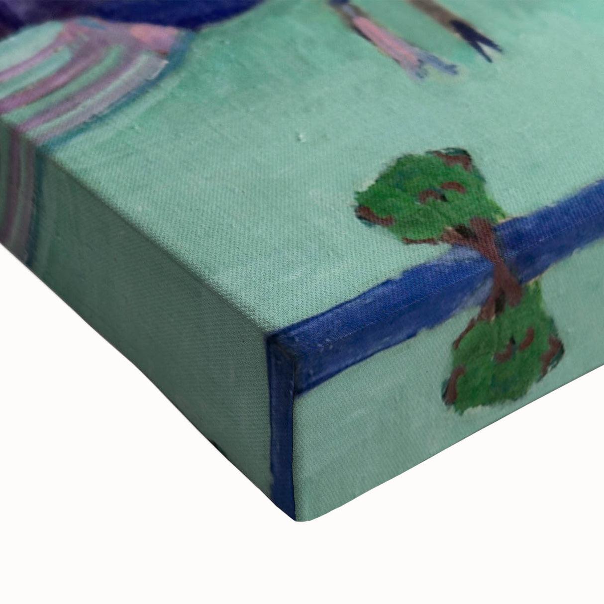 Abstract Expressionism – View of Dresden Cityscape Wall Art