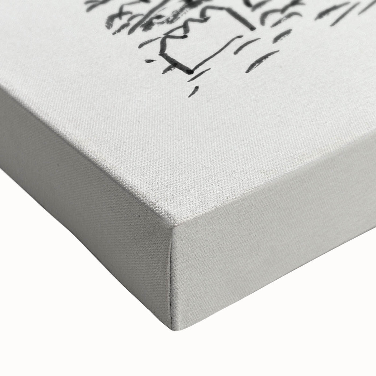 Black and White Expressionist Eiffel Tower Wall Art